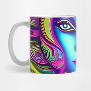 Dosed in the Machine (41) - Trippy Psychedelic Art Mug